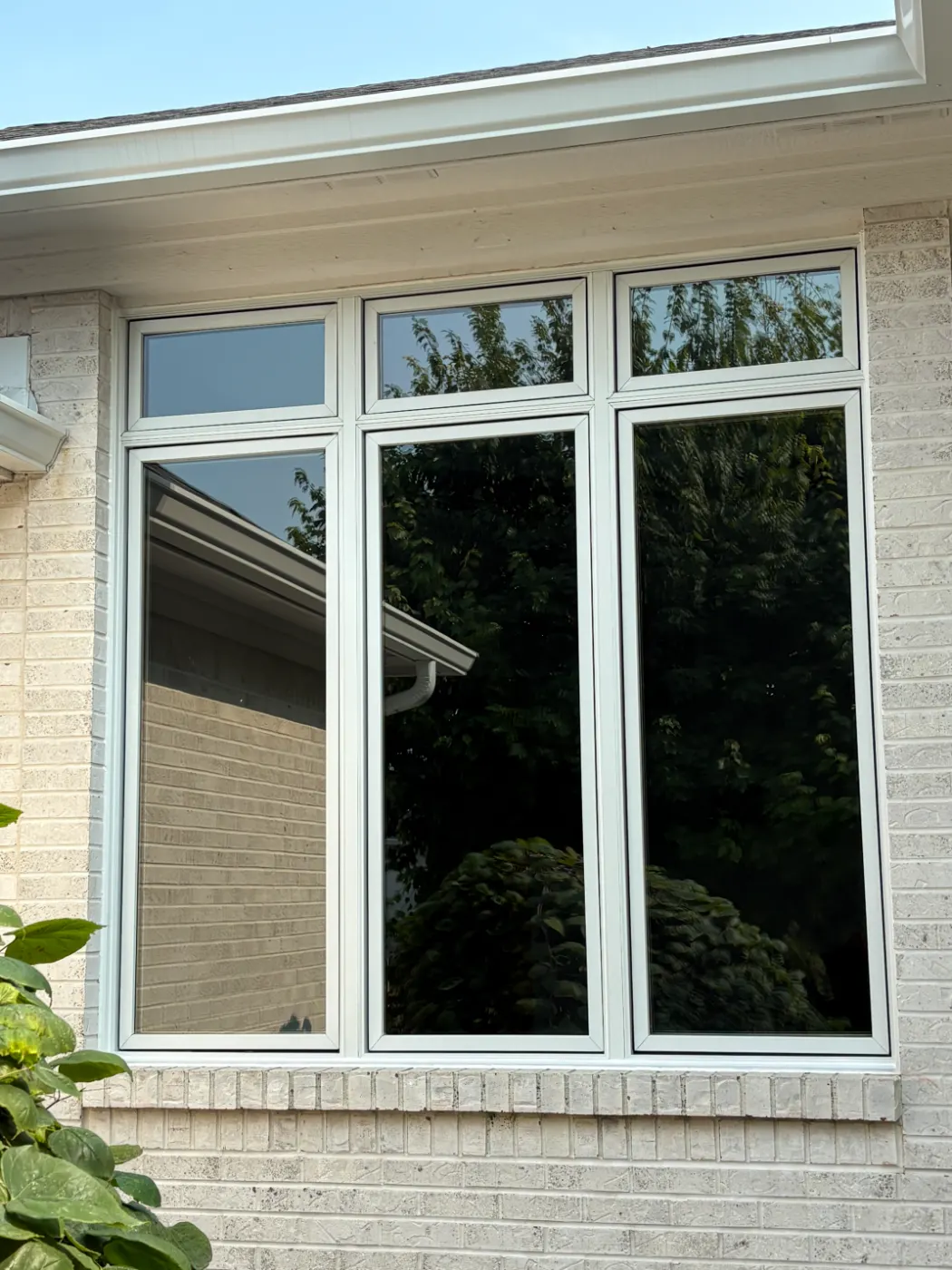 Energy-efficient windows installed in a Holliday Park home
