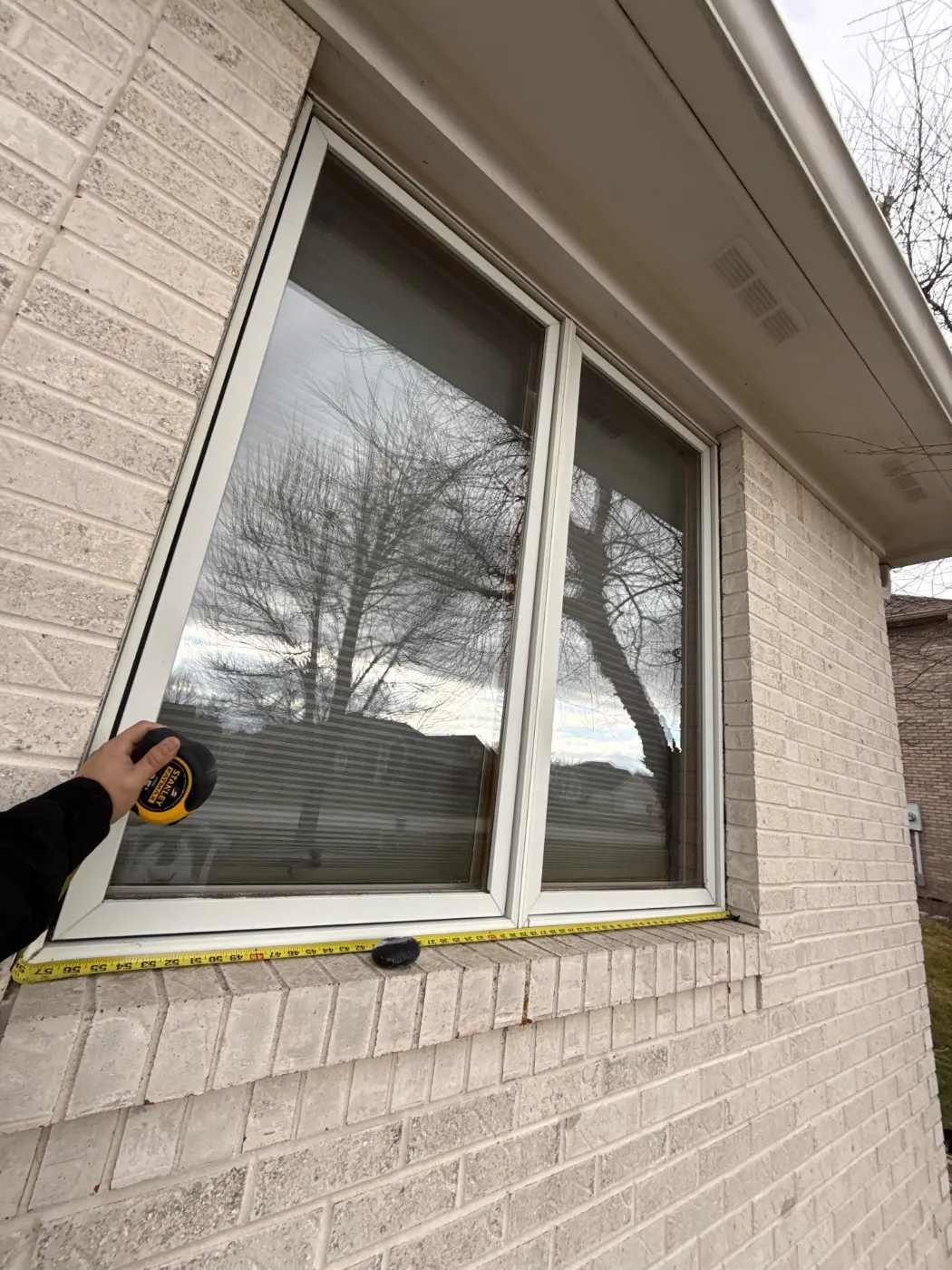 Window replacement documented in Holliday Park